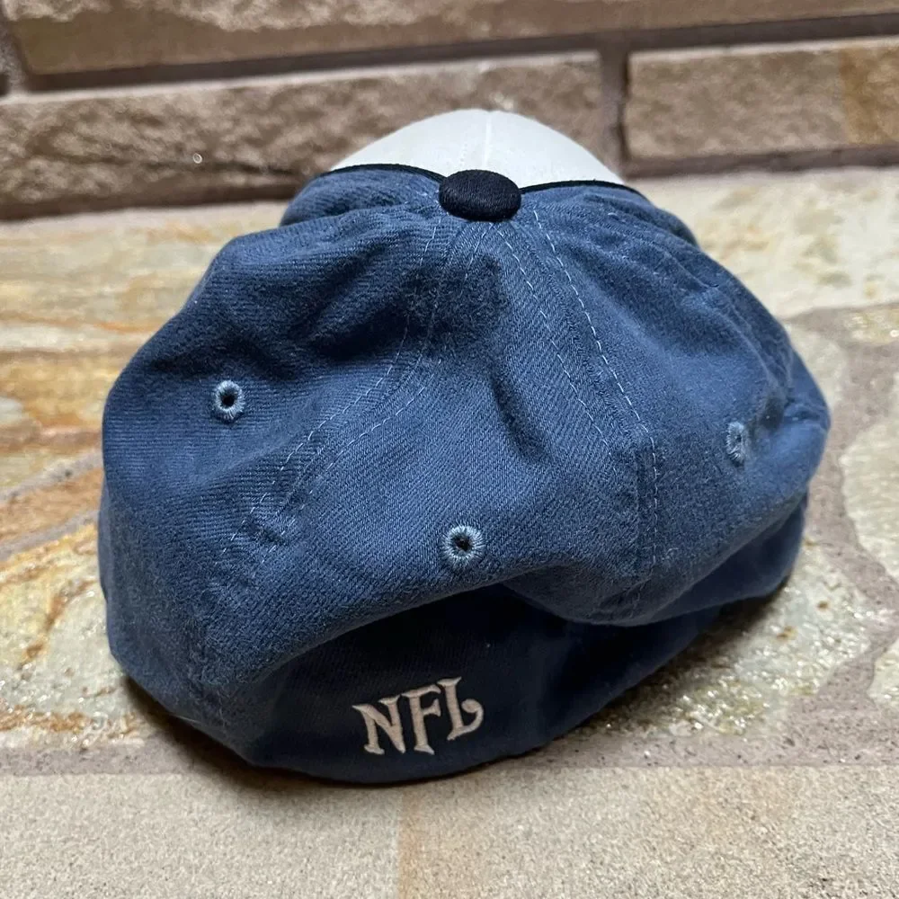 NFL Seatttle Seahawks Vintage Ballcap Hat Blue White